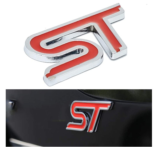 3D металева емблема LIUYE ST, червоний (3058)