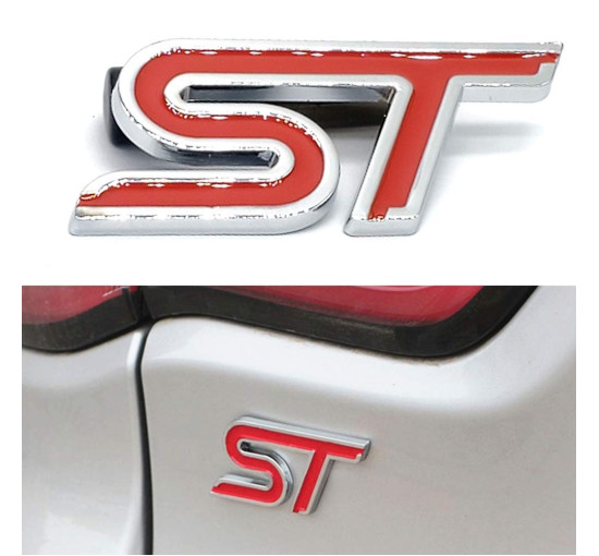 3D металева емблема LIUYE ST, червоний (3058)