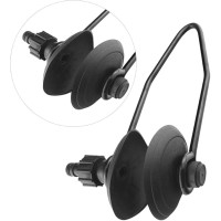 Адаптер для шланга ISTOVO, аксесуар для промивання двигуна прісною водою, чорний (2148)