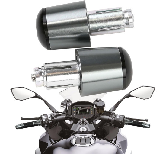 Алюмінієві заглушки керма мотоцикла KEEPDSGN FBA-EUYDEUJME169, титановий (4064)