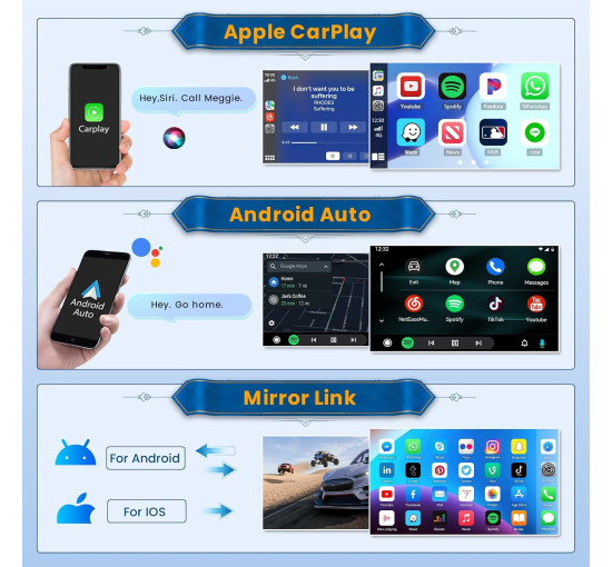 Автомагнітола Inefala 9 дюймів Android 15 для Mazda 3 2009-2013 (4105)
