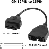 Автомобильный диагностический кабель-адаптер YACSEJAO YA-BDUF0 (4125)