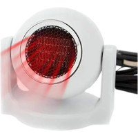 Автомобільний повітряний обігрівач лобового скла NanDeZ 12V портативний автомобільний обігрівач 360 градусів поворотний, чорний (0153)