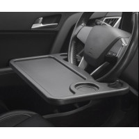 Автомобільний столик-підставка на кермо, автостолик,  чорний (4118)