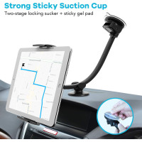 Автомобильный держатель для телефона APPS2Car KWSS277, присоска 360° (3028)