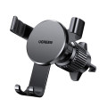 Автомобільний тримач для телефону UGREEN Auto Lock з регульованим поворотом на 360° через вентиляційний отвір, чорний (0022)