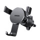 Автомобільний тримач для телефону UGREEN Auto Lock з регульованим поворотом на 360° через вентиляційний отвір, чорний (0022)