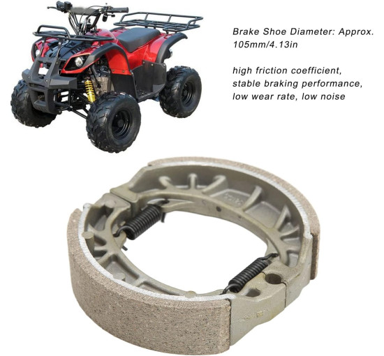 BOROCO Задний барабанный тормозной диск BOROCOf5zkutd3qe 105 мм, для GY6 49cc 50cc (5055)