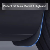 Брызговики Ywooon ‎YW-TSL-MudFlaps-M3-Highland для Tesla Model 3, черные (4066)