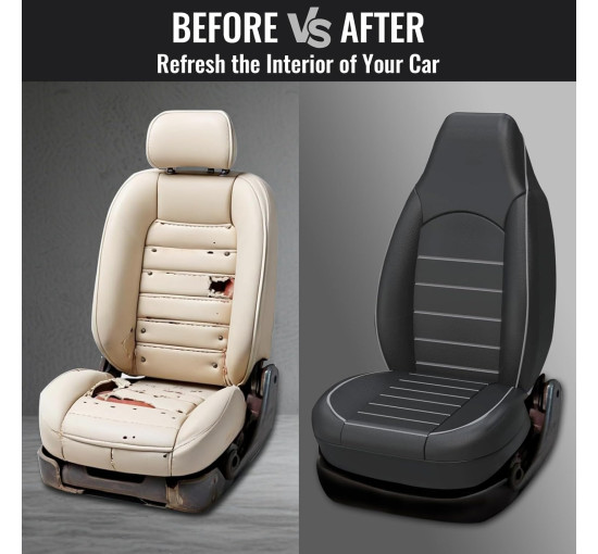 Чохли для передніх сидінь AUTOYOUTH Y40724-GRAY, універсальні, сірі (4117)