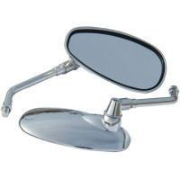 Дзеркала MotorToGo MRZBH-Ruckus50NPS50S для мотоцикла, сумісні з Honda Ruckus 50 NPS50S, хром (4036)