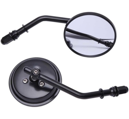Дзеркала WONANG для мотоциклів, чорне (4030)