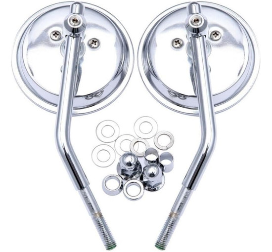 Дзеркала WONANG для мотоциклів, чорне (4030)