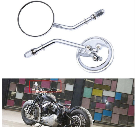 Дзеркала WONANG для мотоциклів, чорне (4030)