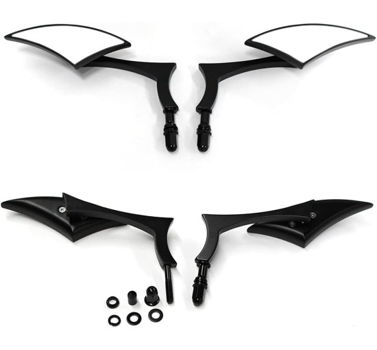 Дзеркала заднього виду MISS MOLY LXECBUS242 для мотоцикла, чорний (2191)