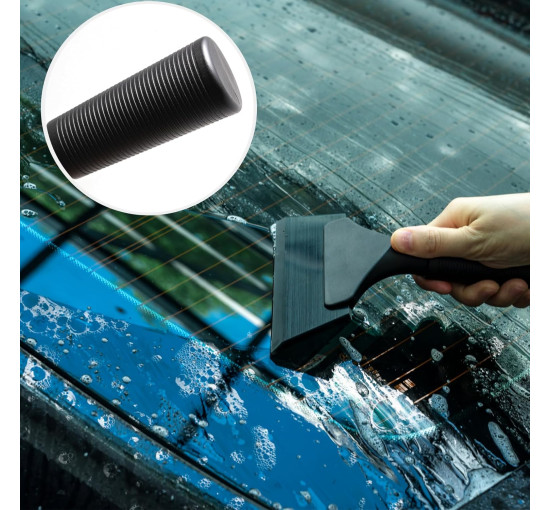 FOSHIO набір лапаток для автомобільної плівки для тонування ‎FS76, чорний (5067)