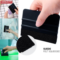 FOSHIO набір лапаток для автомобільної плівки для тонування ‎FS76, чорний (5067)