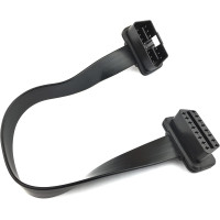 GFFG Автомобильный диагностический кабель GF-YK001-EU, OBD2 16-контактный, черный (5123)