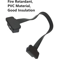 GFFG Автомобильный диагностический кабель GF-YK001-EU, OBD2 16-контактный, черный (5123)