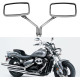 Хромоване дзеркало заднього виду BREDUXSER ‎JRTEU508-509 на кермо мотоцикла (4048)