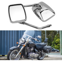 Хромоване дзеркало заднього виду BREDUXSER ‎JRTEU508-509 на кермо мотоцикла (4048)