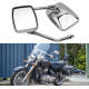Хромоване дзеркало заднього виду BREDUXSER ‎JRTEU508-509 на кермо мотоцикла (4048)