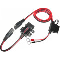 Комплект USB-портів MOTOPOWER MP0609A для мотоцикла 3.1A, адаптер SAE-USB для мотоцикла (0193)