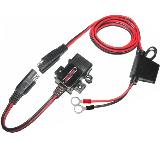 Комплект USB-портів MOTOPOWER MP0609A для мотоцикла 3.1A, адаптер SAE-USB для мотоцикла (0193)