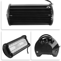 Комплект из 2 светодиодных рабочих фар Vegena, 7-дюймовые 240 Вт, 12В, водонепроницаемые фары IP67 (0003)