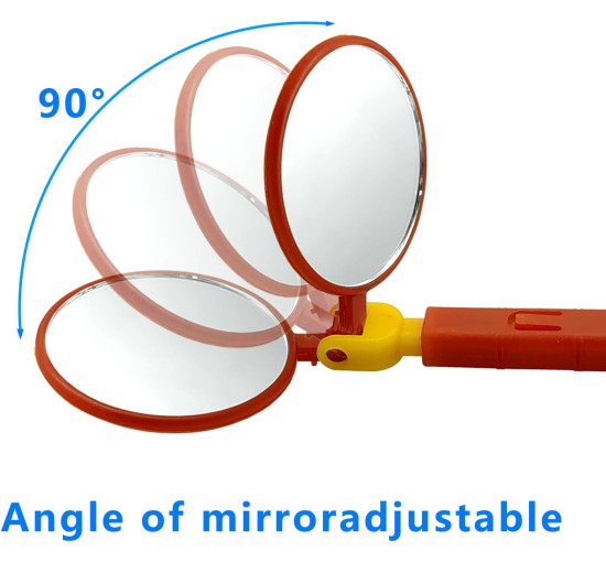 Комплект із 2 ізольованих інспекційних дзеркал ZKTOOL ZKEU354 1000 V (4145)