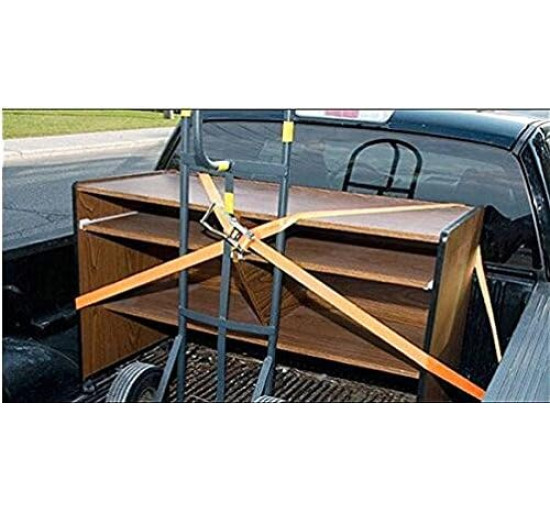 Кріплячі ремені Manduka RX1050 з храповим механізмом та J-подібним гачком, 32 фути, 1,7 дюйма, вантажопідйомність 2000 кг, (2005)