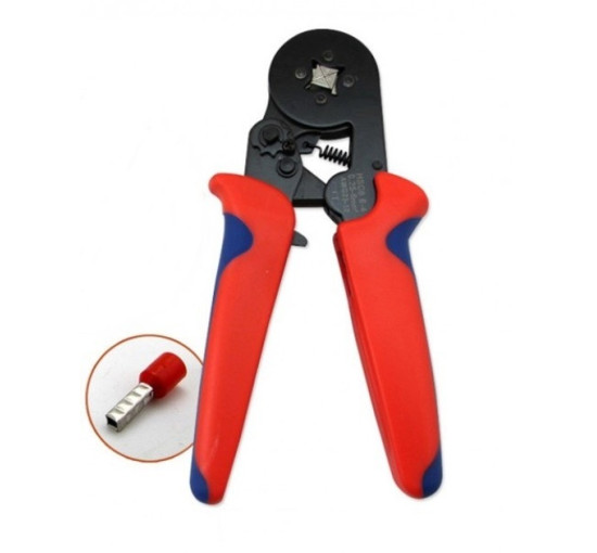 Кримпер HSC8-4A обтискні кліщі для наконечників 0.25-6мм (5093)