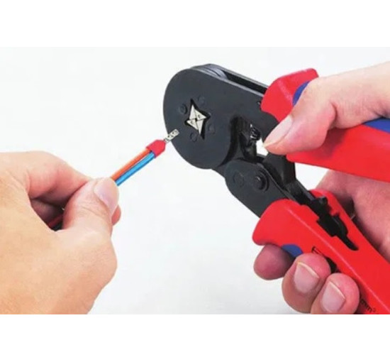 Кримпер HSC8-4A обтискні кліщі для наконечників 0.25-6мм (5093)