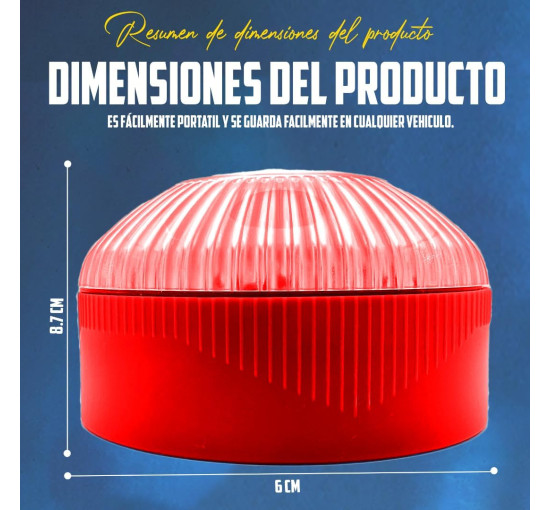 KULTIMA Аварійний маячок KUL002, V16, червоний (5035)