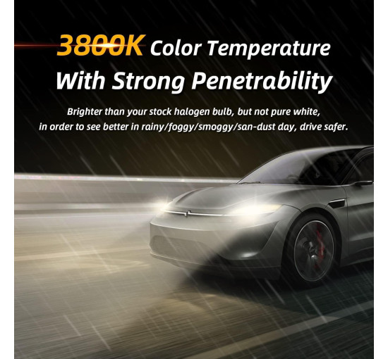 Лампа фар Sinoparcel H7, 3800K H7 477 для автомобільних фар, 12V 55W для ближнього або дальнього світла, протитуманні фари (2013)