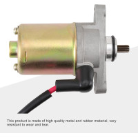 Мотоциклетний металевий двигун стартера GOOFIT HB09-172 заміна для GY6 48cc 50cc 80cc (4014)