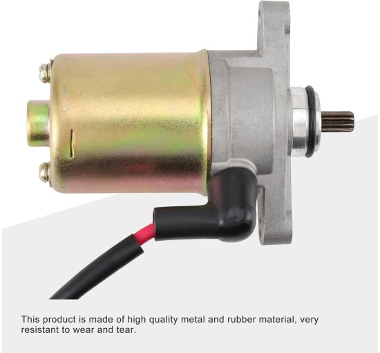 Мотоциклетний металевий двигун стартера GOOFIT HB09-172 заміна для GY6 48cc 50cc 80cc (4014)