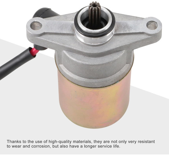 Мотоциклетний металевий двигун стартера GOOFIT HB09-172 заміна для GY6 48cc 50cc 80cc (4014)