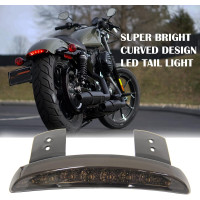 Мотоциклетний світлодіодний задній ліхтар JMTBNO KKEUJMEE091 для Sportster XL883N 1200N, чорний (4045)