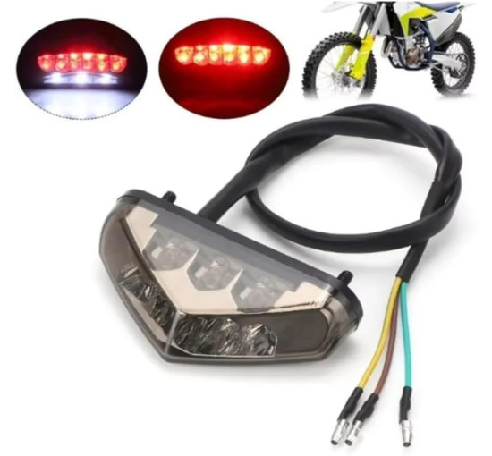 Мотоциклетний задній стоп-сигнал IPUDIS для мотоцикла Pit Dirt Bike, для чоппера, 12V (2177)