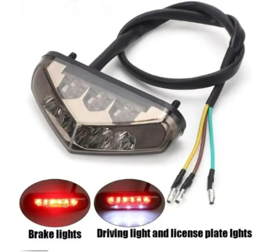 Мотоциклетний задній стоп-сигнал IPUDIS для мотоцикла Pit Dirt Bike, для чоппера, 12V (2177)