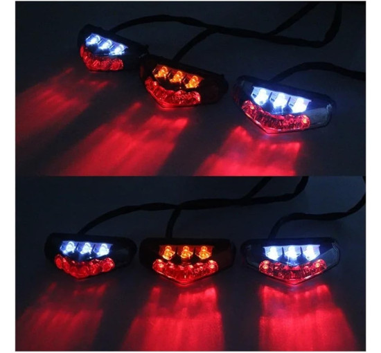 Мотоциклетний задній світлодіодний ліхтар IPUDIS 12V, для мотоцикла Pit Dirt Bike (2178)