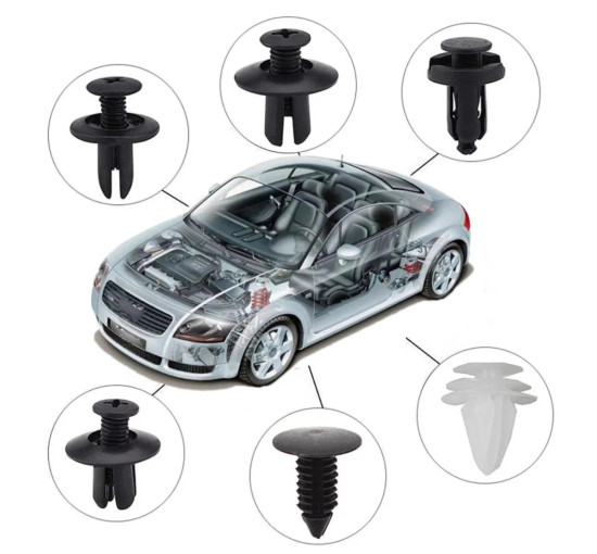 Набір кліпсів Polcar, автомобільні 100 шт. для Daewoo (4116)