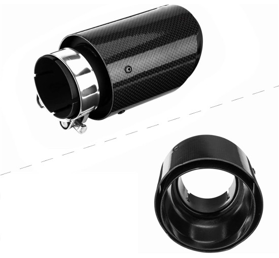 Наконечник вихлопних труб Iriisy, чорна (4133)