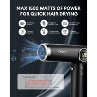 Малошумный фен CkeyiN MRD-3238 (my-2036)