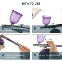 Портативный комплект беспроводного аэрографа-распылителя Foreverlily B-LMH220603 (my-2045)