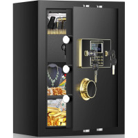 Цифровой домашний сейф Bukumo огнестойкий, водонепроницаемый (my-3004)