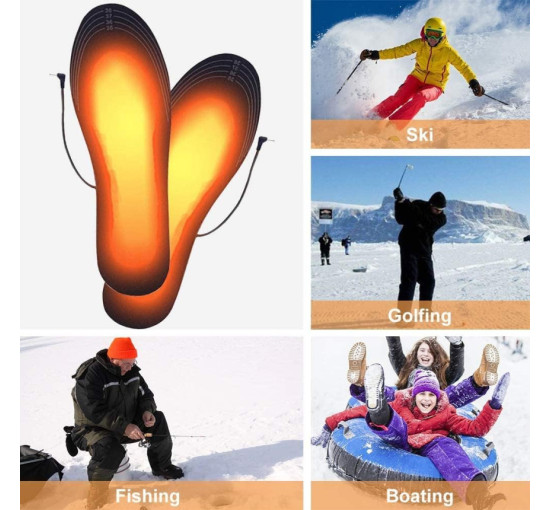 Устілки TUKNON із підігрівом для взуття USB (my-13006)