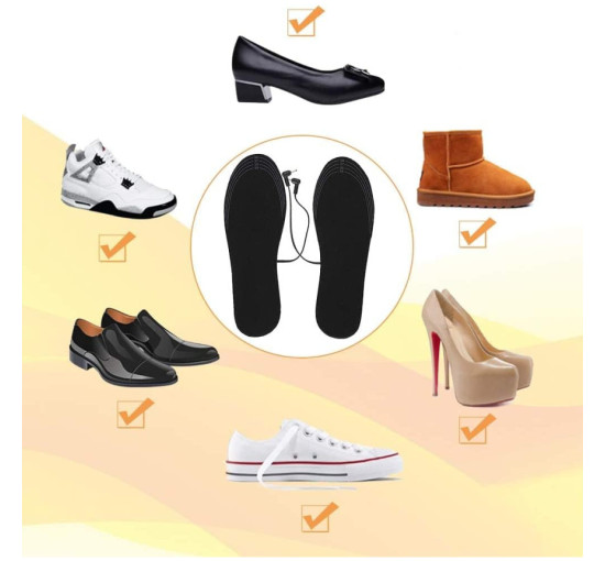 Устілки TUKNON із підігрівом для взуття USB (my-13006)