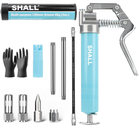 Пістолет для змащування SHALL Mini комплект мастильного шприца з пістолетною рукояткою (my-15193)
